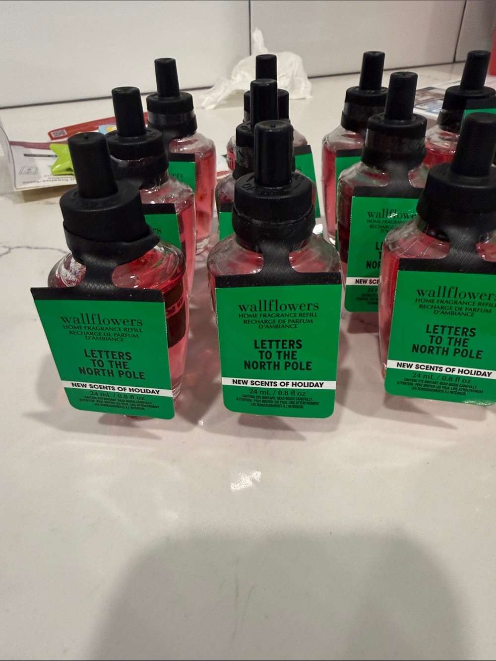 Wallflowers Red Plug-In Fragrance Refills with Green Labels